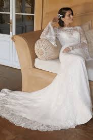 Lez Dantel Dar Kesim Ispanyol Kollu Gelinlik Oleg Cassini 2020 The Dress Vintage Gelinlikler Gelinlik