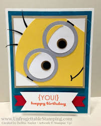 Trace the minion body base and arms on yellow paper, the overall on blue paper, the hands (gloves) and shoes on black paper and the spectacles on grey paper. 45 Minion Card And Papercraft Ideas Minion Card Kids Cards Cards Handmade