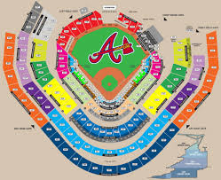 Stylish As Well As Lovely Atlanta Braves Seating Chart