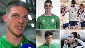 Declan Rice and Grealish goal celebrations