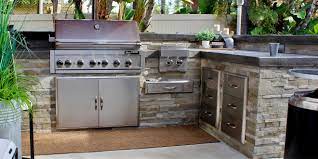 Charcoal grill portable outdoor bbq stove barbecue trolley based camp picnic. Custom Bbq Islands Outdoor Islands Grills Barbeques Galore