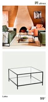 Alinea Loka Table Basse Carree En Metal Noir Et Verre H42cm Meubles Salon Tables Basses Et D Appoint Alin Table Basse Carree Table Basse Table Basse Verre