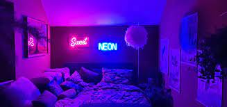 Neon Bedroom Neon Bedroom Pink Neon Lights Neon Decor
