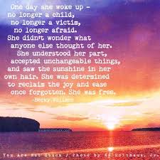 The day she realised, that putting the key to your happiness in someone else's pocket, is like throwing yourself in jail. She Was Free You Are Not Stuck Wake Up Quotes She Quotes Different Quotes