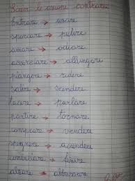 La Maestra Maria Ti Saluta Testo Descrittivo E Percorso Sui Verbi Classe2 Sinonimi E Contrari Istruzione Elementare Lavori In Classe