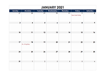 Free 2021 excel calendars templates. Printable 2021 Excel Calendar Templates Calendarlabs