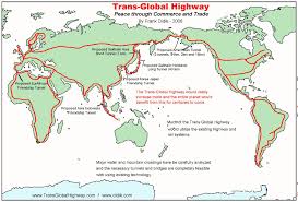 Overly Ambitious Plans For Worldwide Highway Map 1772 X 1200 Highway Map Highway How To Plan