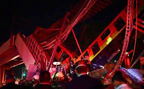 On 3 may 2021 at approximately 22:30 cst, an elevated section of mexico city metro line 12 collapsed between olivos and tezonco stations. Ijnda9mw N1tcm