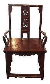 Chinese Elm Temple Chair Authentic Chinese Temple Chair Approximately 100 Years Old Made Of Solid Elm W Chippendale Chairs Chair Chinese Chippendale Chairs