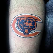 Some tattoos have a story or meaning the american goalkeeper's tattoos include superman's logo, his mother's name, dragons and a cross, chinese characters that represent god. 50 Chicago Bears Tattoos For Men Nfl Football Ink Ideas