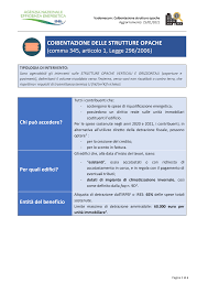 COIBENTAZIONE DELLE STRUTTURE OPACHE (comma 345 ...