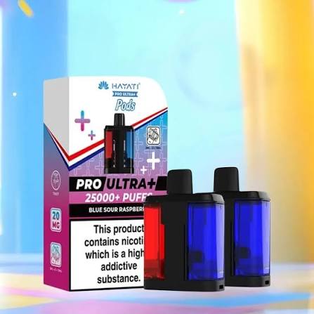 Hayati Pro Ultra Plus 25K Prefilled Pods | £6.85 | Any 4 Fo