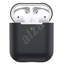 Apple air pods 1st generation with charging case brand new sealed box unopened. Baseus Super Thin Silica Gel Case For Airpods 1 2 Gen Black Headphone Case Alzashop Com