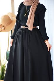 Volanli Siyah Renk Bluz Eminos Butik 2020 Mutevazi Kiyafetler Uzun Elbise Kiyafet