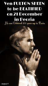 Venerable Fulton Sheen (1895-1979) to Be Beatified
