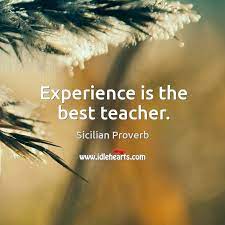 3 teacher work experience section examples our professional resume writers have put numerous teacher job duties into words in our resume examples. Experience Is The Best Teacher Idlehearts