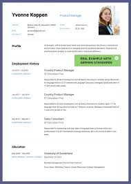 Customize, download and print your team leader resume so you can feel confident and ready during your job hunt. German Cv Template In English Ultimate English Guide