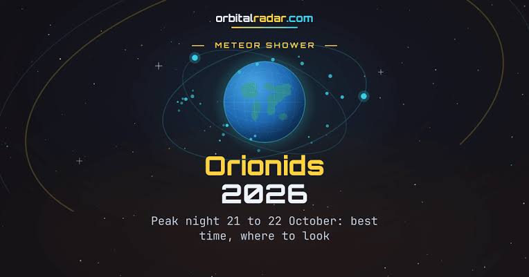 Orionid Meteor Shower 2026: Peak, Best Time & Where to Look