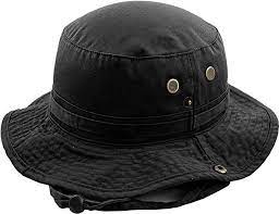 Amazon Com Kbethos Unisex Washed Cotton Bucket Hat Summer Outdoor Cap Clothing Outdoor Cap Fishing Outfits Summer Outdoor