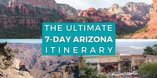 This article talks about options to get you there, and details like price, sharing, availability and reviews. Amazing 7 Day Arizona Itinerary Phoenix Grand Canyon Sedona