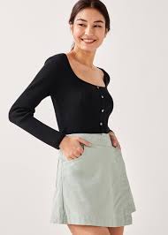 Margaret Button Down Knit Top