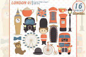 Available in png and vector. Cute London Uk England Clipart Design Graphic By Clipartfables Creative Fabrica