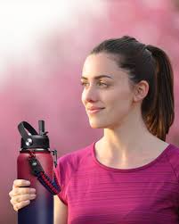 Amazon.com: Water Bottle Sleeve with Pocket & Strap