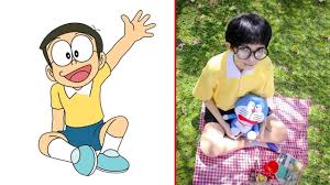 Doraemon All Characters In Real Life 2018 Misa Cartoons Character Real Life Doraemon