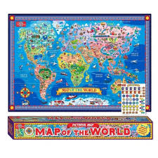 37 Eye Catching World Map Posters You Should Hang On Your Walls Brilliant Maps