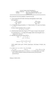 Hakikat fisika dan keselamatan kerja di laboratorium. Kumpulan Soal Fisika Matematika 1
