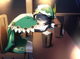 Venti Ll Genshin Impact In 2020 Video Game Art Video Game Fan Art Anime Boy