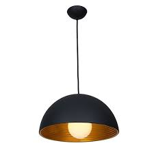 Black And Brass Dome Pendant Light Astro Matte Black And Matte Gold One Light 16 Inch Wide Dome Pendant Access Dome Pendant L Access Lighting Lighting Pendant Lighting