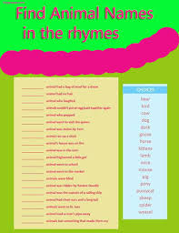 Click here to print your unlimited copies of our simple baby shower nursery rhyme game. Free Printable Baby Shower Games Find The Animals In Rhymes