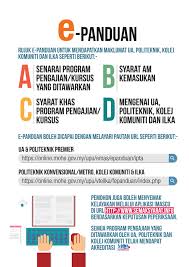 Check spelling or type a new query. Kemasukan Bpkp Jpt Fb Rasmi Upu Perhatian Sistem Semakan Syarat Khas Program E Panduan E Panduan Permohonan Kemasukan Ke Universiti Awam Politeknik Premier Https Online Mohe Gov My Upu Emas Epanduan Ipta E Panduan Permohonan Kemasukan Ke