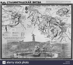 Plant militia barricade fight with german soldiers lead. Die Karte Von Der Schlacht Von Stalingrad Reproduktion Stockfotografie Alamy