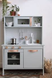 The Best Ikea Play Kitchen Hacks And How To Recreate Them Kitchen Decor Hacks Ikea Kids Kitchen Ikea Play Kitchen