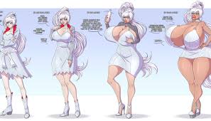 rwby, weiss schnee, maxtyan-tf, ass expansion, bimbo - R34 Vault