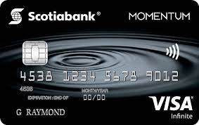 Feb 08, 2016 · building a right momentum is the first way to get into the client. Scotia Momentum Visa Infinite Card Scotiabank Canada