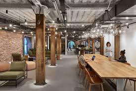 United Technologies Digital Offices New York City Office Snapshots Office Lighting City Office Office Design
