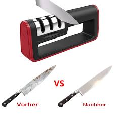 Maybe you would like to learn more about one of these? Knife Sharpeners In Outdoors 2020 New Kitchen Knife Sharpener 3 Stage Knife Sharpening System Non Slip Base Kitchen Knife Sharpener Easy To Use Red I3620 Walmart Com Walmart Com
