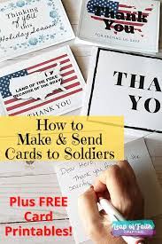 This is the way you can communicate your support and thanks to the troops. Making Cards For Soldiers All You Need To Know Leap Of Faith Crafting