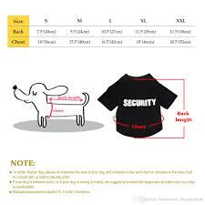 2019 Summer Dog Clothes Small Dogs T Shirt Puppy Clothing Chuihuahua Pug Medium Pet Summer Vest Black Orange Colors S Xxl From Hardware_department