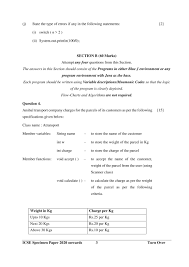 Icse Class 10 Computer Applications Sample Paper 2020 2021 Aglasem Schools
