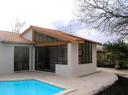Maison Baies Vitrees Et Piscine Renovation Maison Agrandissement Maison Extention Maison