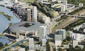 Het is een private ontwikkeling waarvoor feyenoord verantwoordelijk is, maar die wel in nauwe samenwerking met de. Feyenoord City Nieuwbouw Architectuur Rotterdam