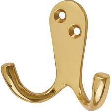 ₹ 240/ box get latest price. Double Coat Hook Polished Brass Lockers Manutan Uk