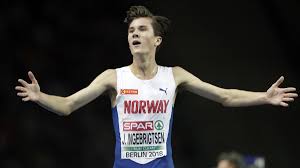 Jakob ingebrigtsen hadde full kontroll på avansement til finale på 1500 meter da han ble nummer to i den andre semifinalen på 3:32.13. Jakob Ingebrigtsen Ein Sehr Schneller 17 Jahriger Sport Sz De