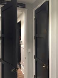 How to make black interior doors work for you | hunker. Paint Or Stain Your Doors Dark To Add Some Dramatic Punctuation In Your Home Designed