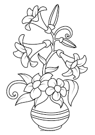 Free Flower Colouring Pages Colour Fun Flower Coloring Pages Colouring Pages Coloring Pages