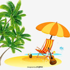 Summer Beach Background Elements Png And Psd Summer Backgrounds Beach Background Summer Poster
